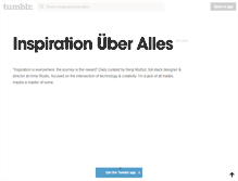 Tablet Screenshot of inspirationuberalles.com